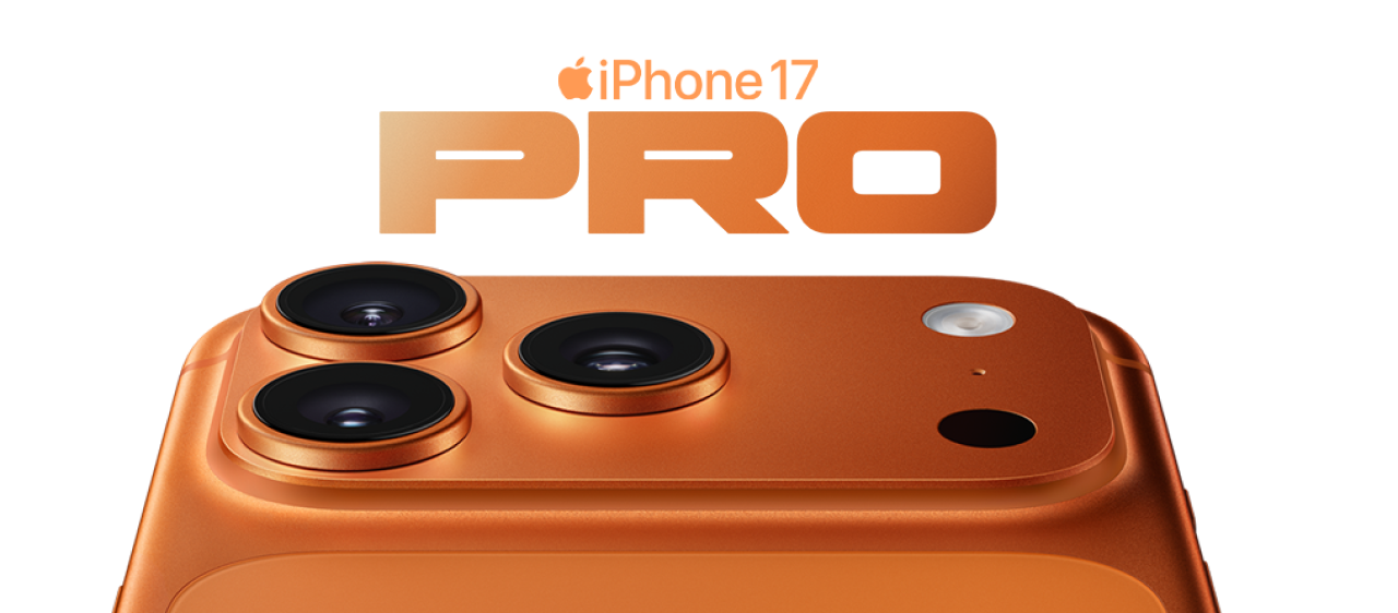 Apple iPhone 17 Pro in orange