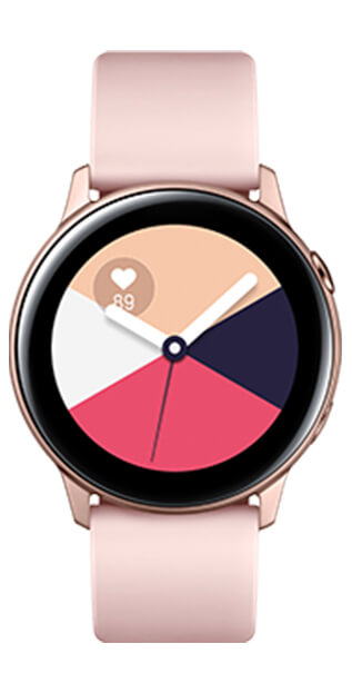 Samsung Galaxy Watch Active in Rose Gold