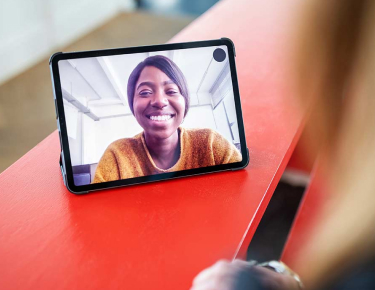 Tablet video conference