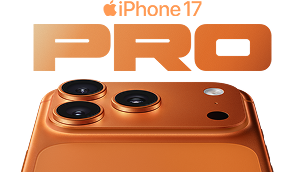 Apple iPhone 17 Pro in orange