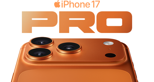 Apple iPhone 17 Pro in orange